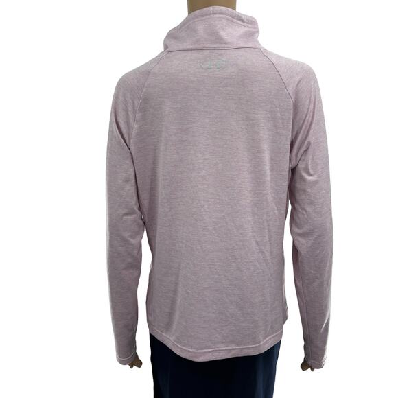 Under Armour Pink Fog UA Tech Twist Full Zip Sweatshirt - Picture 11 of 13